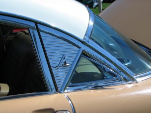 1956 Lincoln Premiere Sedan C Pillar Emblem